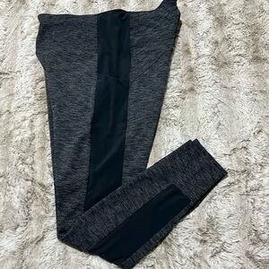ATHLETA women’s jogger leggings black/grey marled size M, worn twice